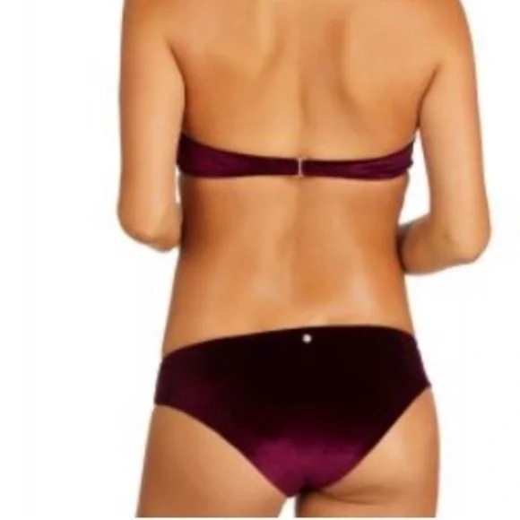 ✅ NWT Radio Fiji Velour 2PC Swimsuit Size Large TOP AND BOTTOM - Picture 2 of 16